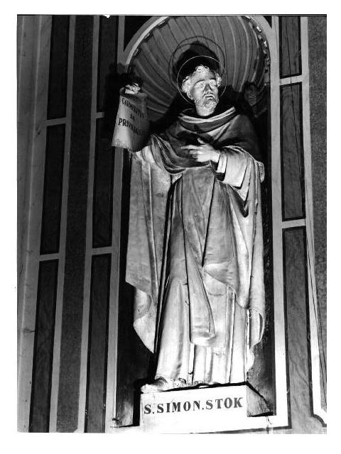 San Simone Stock (statua, opera isolata) di Brilla Antonio (fine sec. XIX)