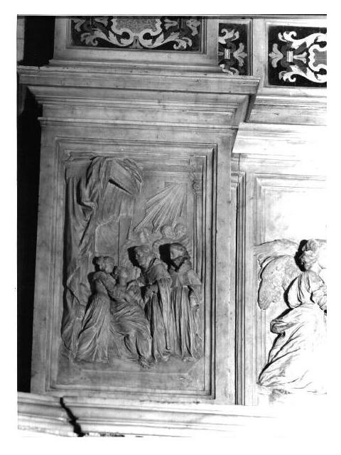 San Domenico (rilievo) di Casella Daniele, Quadro Anselmo (terzo quarto sec. XVII)