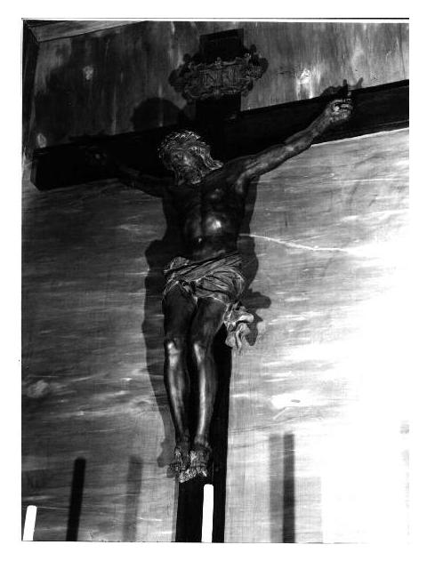 Cristo crocifisso (crocifisso, opera isolata) di Algardi Alessandro (attribuito) (secondo quarto sec. XVII)