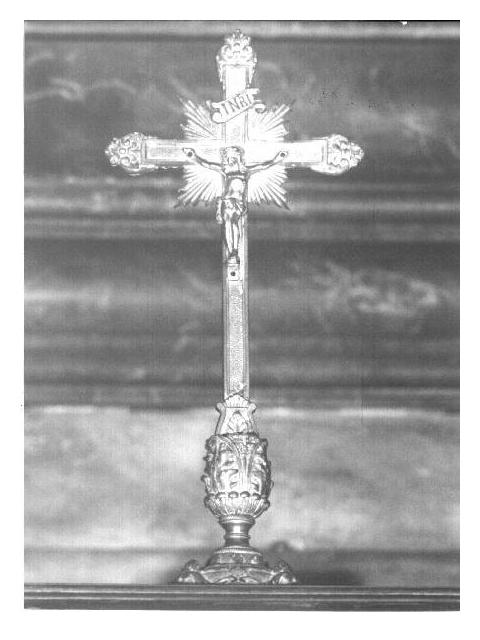 CRISTO CROCIFISSO (crocifisso, opera isolata) - ambito ligure (prima metà sec. XX)