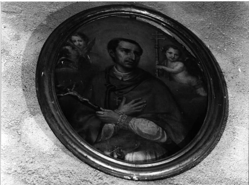 San Carlo Borromeo (dipinto, opera isolata) - ambito ligure (ultimo quarto sec. XVIII)