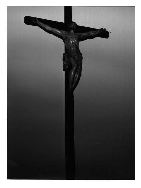 CRISTO CROCIFISSO (crocifisso, opera isolata) - ambito ligure (prima metà sec. XIX)