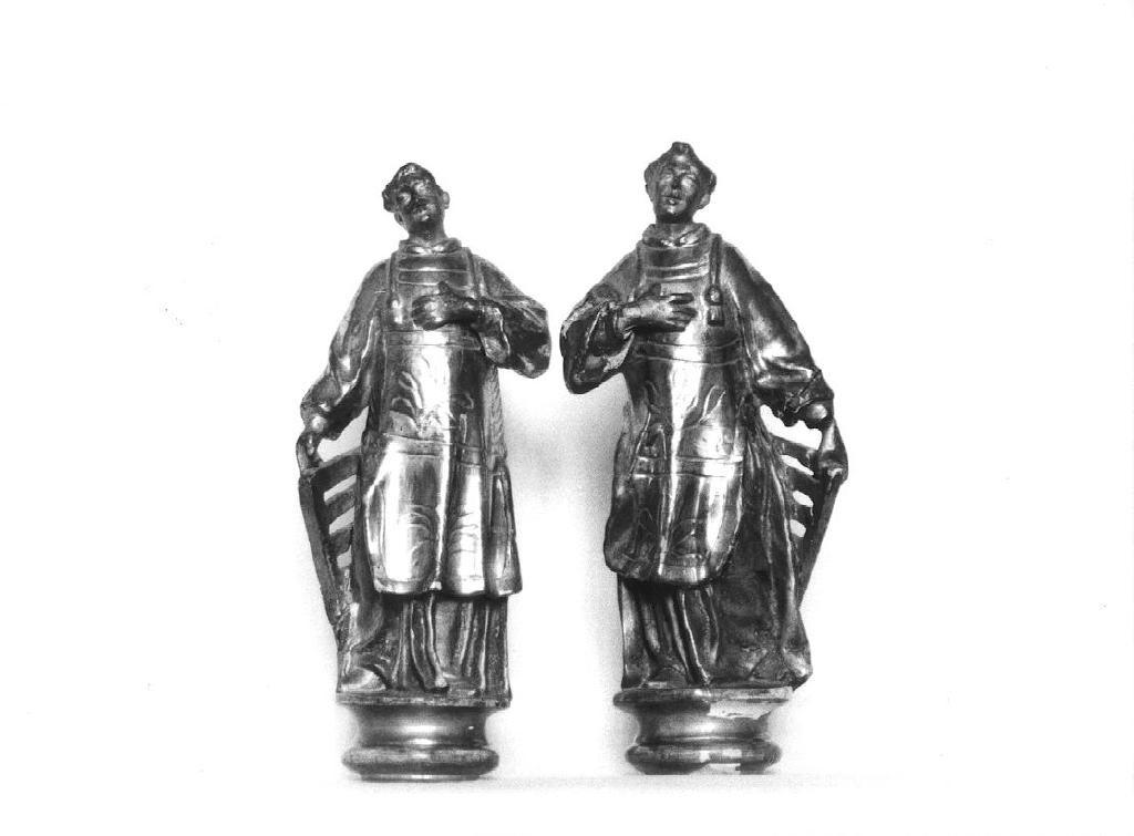 SAN LORENZO (statuetta, elemento d'insieme) - PRODUZIONE LIGURE (sec. XVIII)