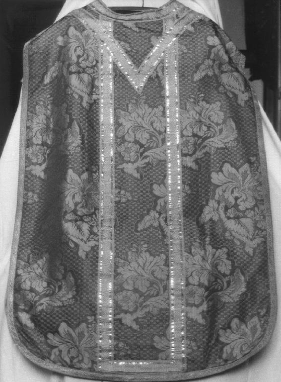 pianeta, elemento d'insieme - manifattura ligure (prima metà sec. XVIII)