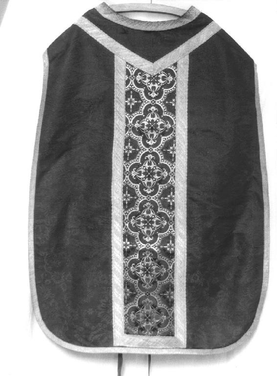 pianeta, elemento d'insieme - manifattura ligure (seconda metà sec. XIX)