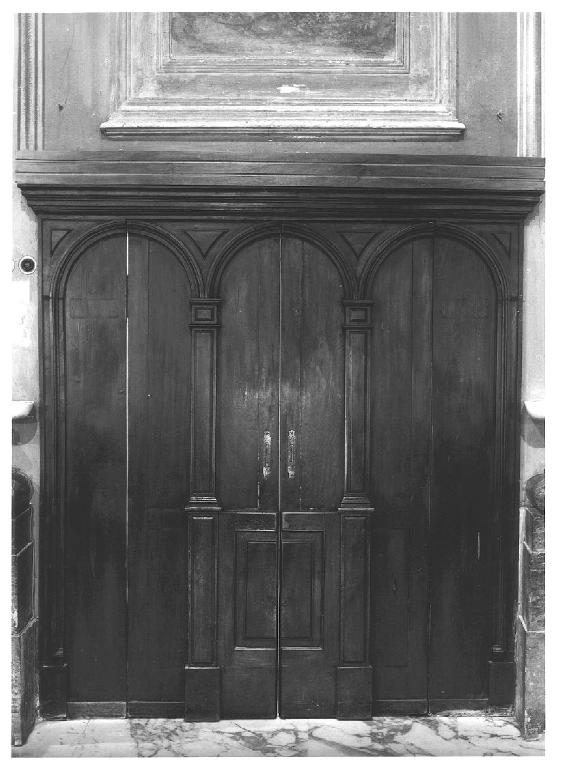 porta, opera isolata - PRODUZIONE LIGURE (ultimo quarto sec. XIX)