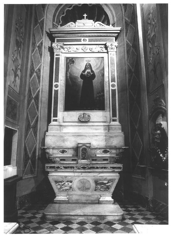 altare, opera isolata - bottega ligure (sec. XIX)