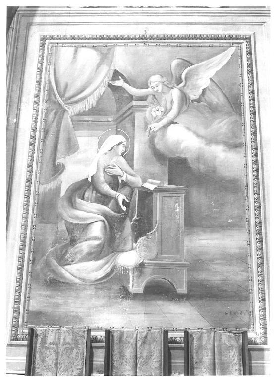 Annunciazione (dipinto, opera isolata) di Albertella Raffaele (attribuito) (secondo quarto sec. XX)