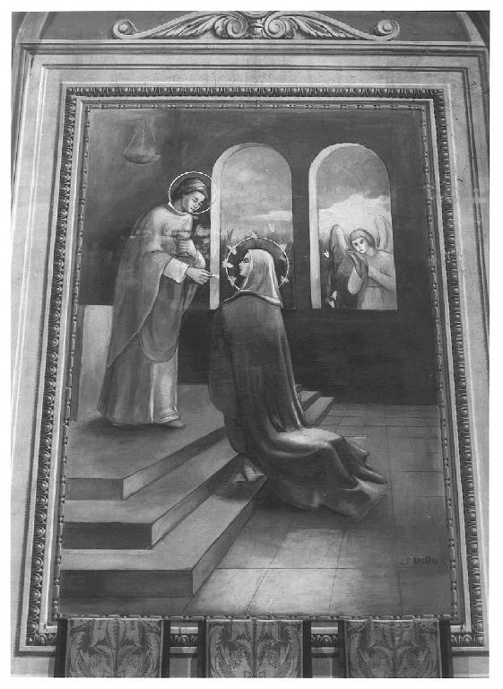 Santa Rita da Cascia (dipinto, opera isolata) di Albertella Raffaele (attribuito) (secondo quarto sec. XX)