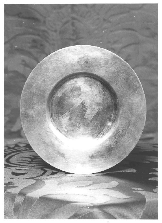 patena, opera isolata - PRODUZIONE LIGURE (prima metà sec. XX)