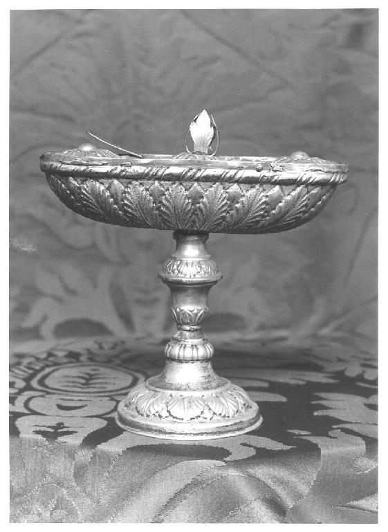 navicella portaincenso, opera isolata - PRODUZIONE LIGURE (seconda metà sec. XIX)