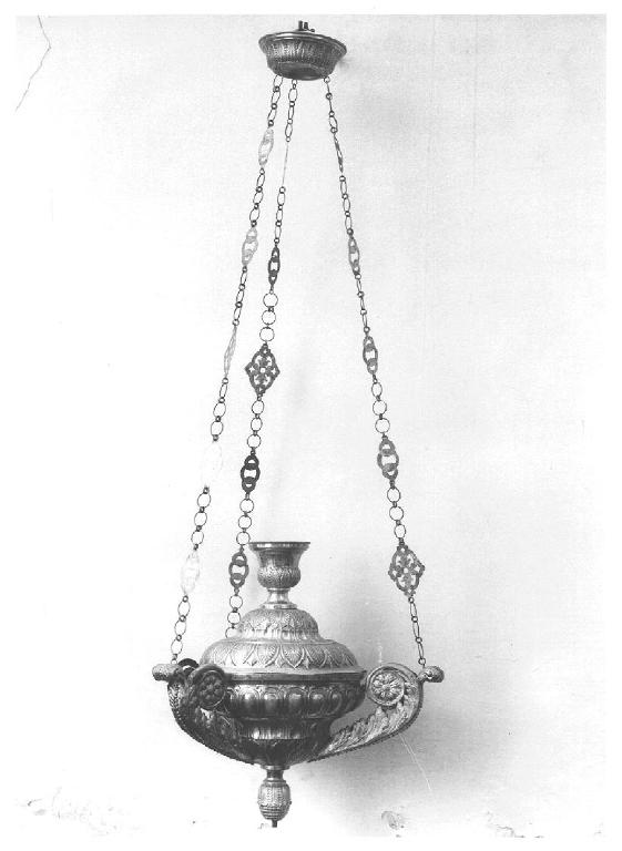 lampada, serie - PRODUZIONE LIGURE (prima metà sec. XIX)