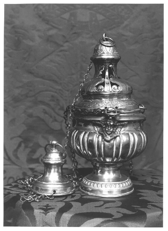 CHERUBINI (turibolo, opera isolata) - PRODUZIONE LIGURE (sec. XIX)