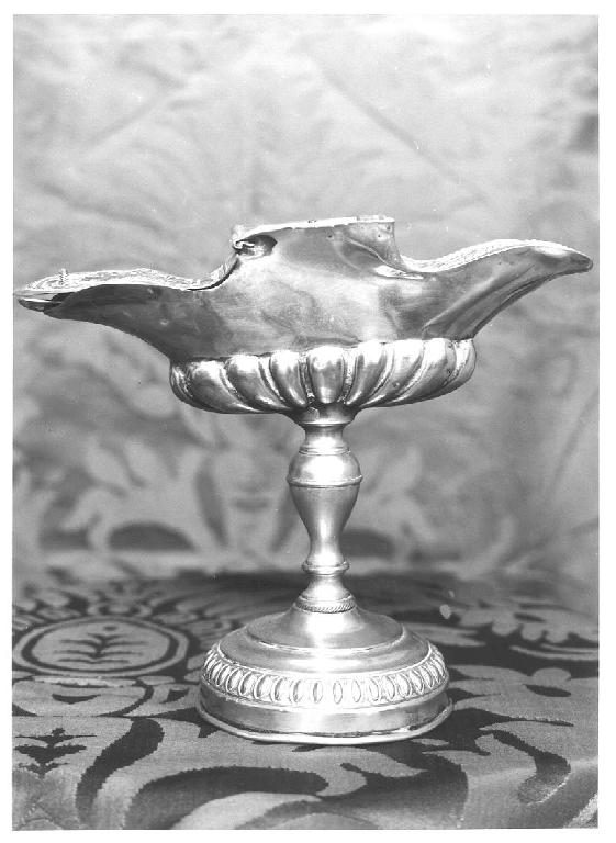 navicella portaincenso, opera isolata - PRODUZIONE LIGURE (sec. XIX)