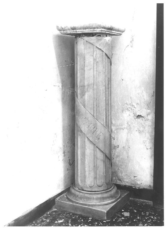 colonnina, opera isolata - ambito ligure (fine/inizio secc. XIX/ XX)