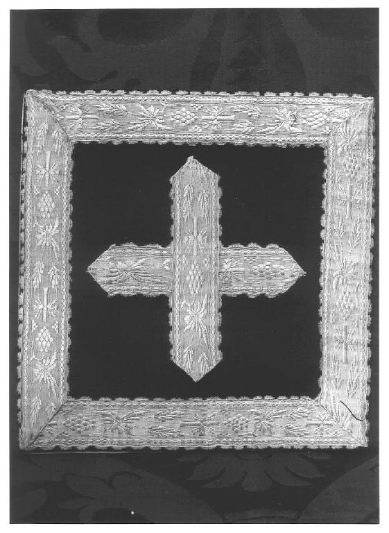 borsa, opera isolata - manifattura ligure (ultimo quarto sec. XIX)