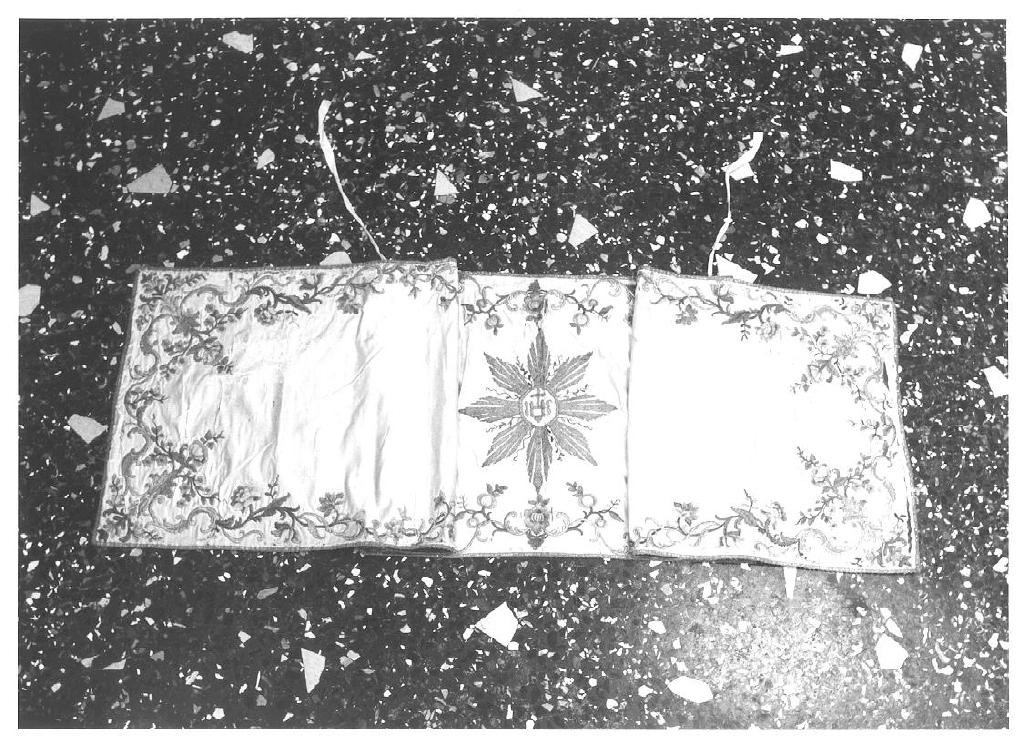 velo omerale, opera isolata - manifattura ligure (ultimo quarto sec. XVIII)