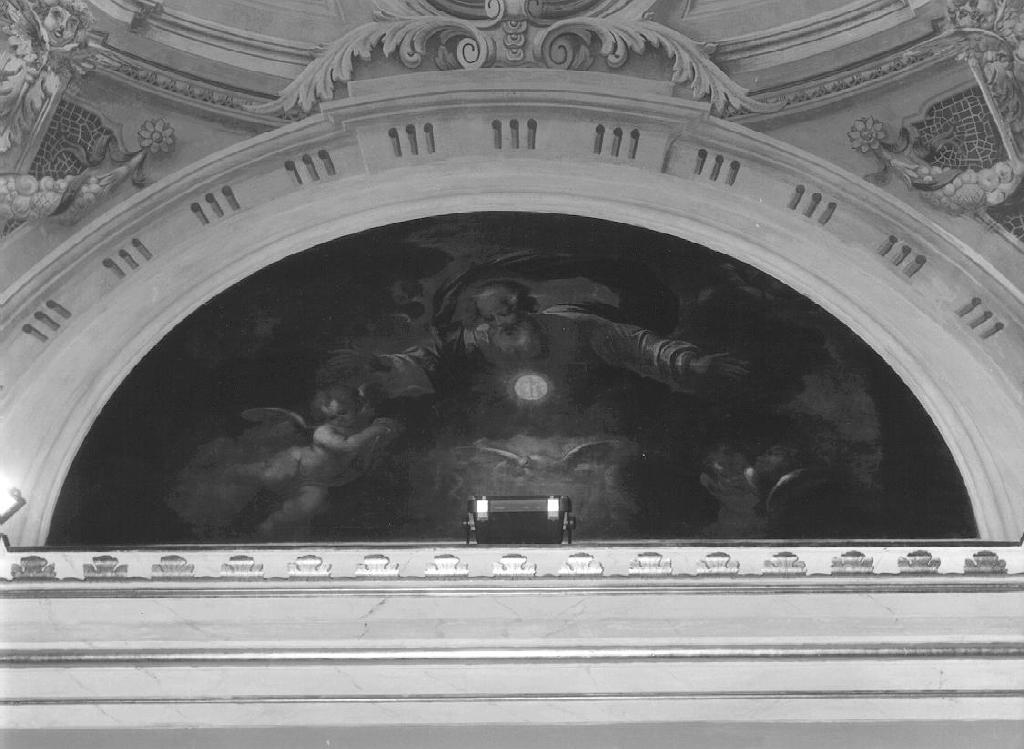 Trinità (dipinto, opera isolata) - ambito ligure (primo quarto sec. XVIII)