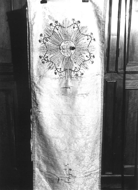 velo omerale, opera isolata - manifattura ligure (ultimo quarto sec. XIX)