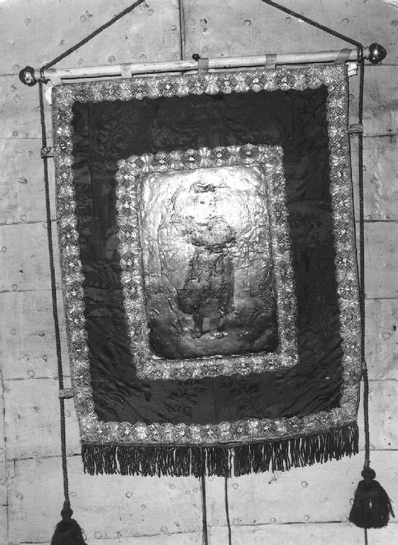 Santa Infanzia (stendardo processionale, opera isolata) - ambito ligure (ultimo quarto sec. XIX)