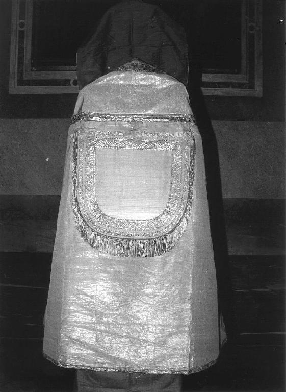 paramento liturgico, opera isolata - manifattura ligure (terzo quarto sec. XIX)