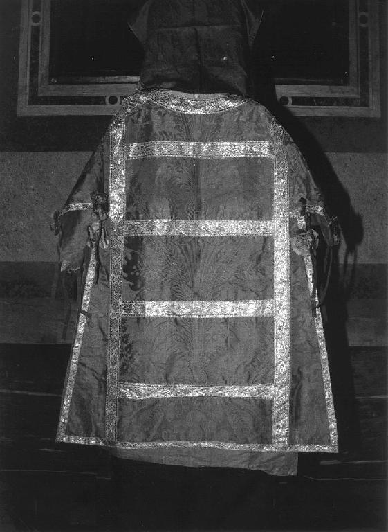 paramento liturgico, opera isolata - manifattura ligure (sec. XVIII)