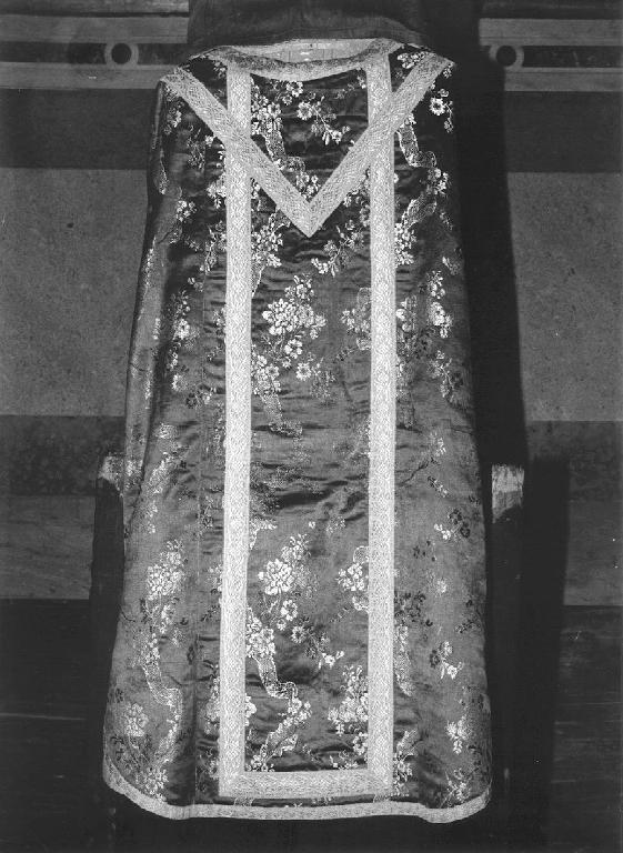 paramento liturgico, opera isolata - manifattura ligure (terzo quarto sec. XVIII)