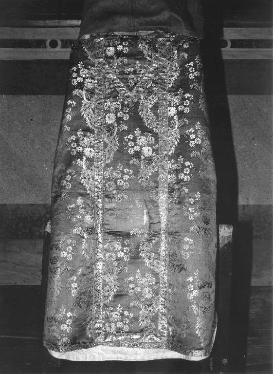 paramento liturgico, opera isolata - manifattura ligure (terzo quarto sec. XVIII)