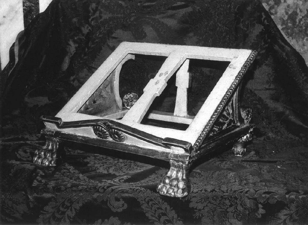 leggio d'altare, opera isolata - PRODUZIONE LIGURE (sec. XIX)