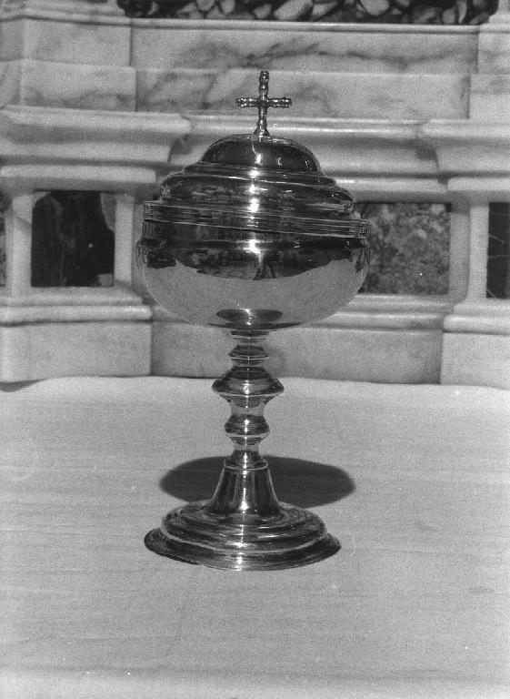 pisside, opera isolata - PRODUZIONE GENOVESE (seconda metà sec. XVIII)