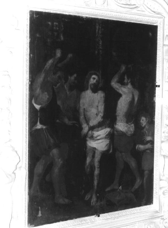 flagellazione di Cristo (dipinto, opera isolata) di De Ferrari Orazio (attribuito) (secondo quarto sec. XVII)