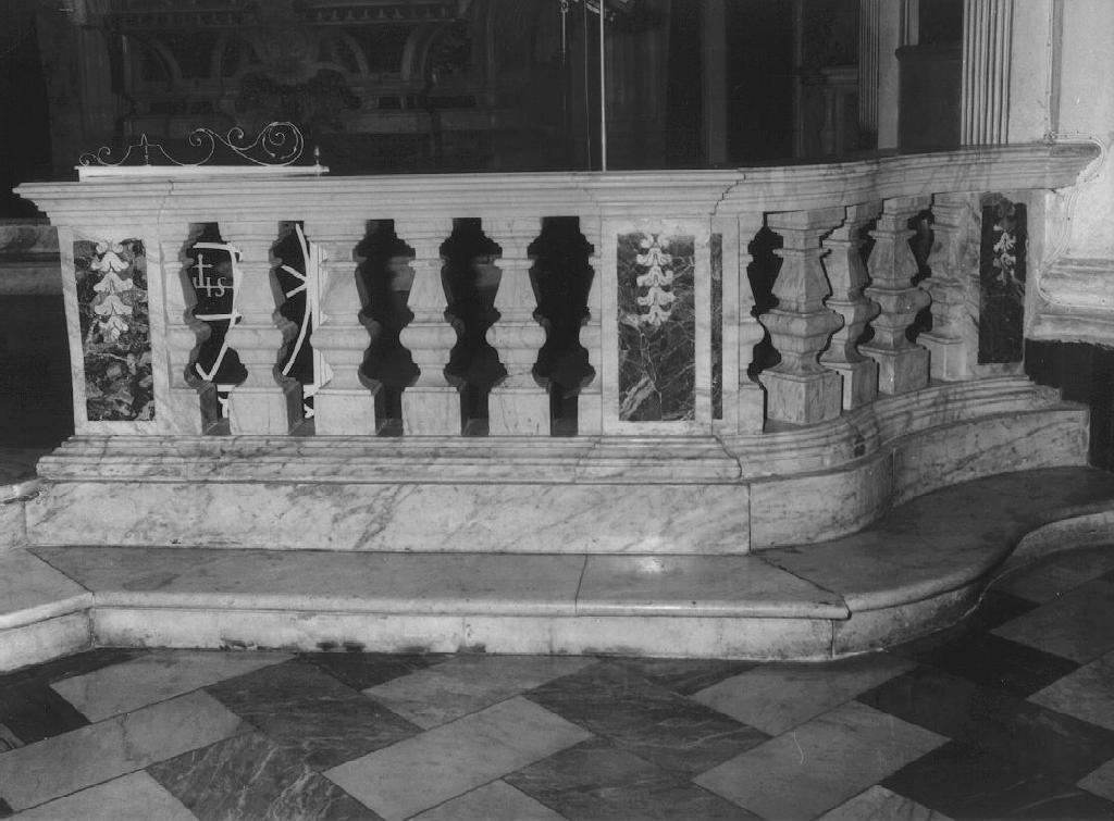 balaustrata, serie - PRODUZIONE LIGURE (primo quarto sec. XIX)