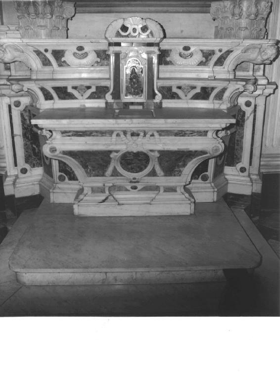 altare, opera isolata - ambito ligure (primo quarto sec. XIX)