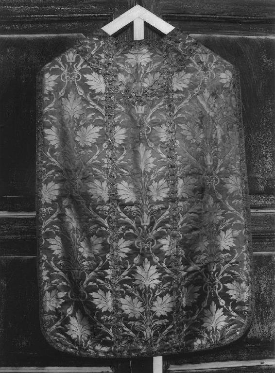 pianeta, opera isolata - manifattura ligure (ultimo quarto sec. XIX)