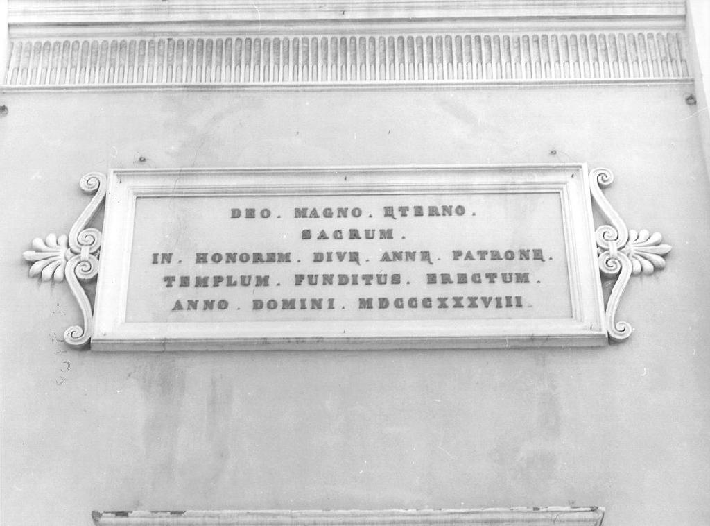 lapide, opera isolata - ambito ligure (secondo quarto sec. XIX)