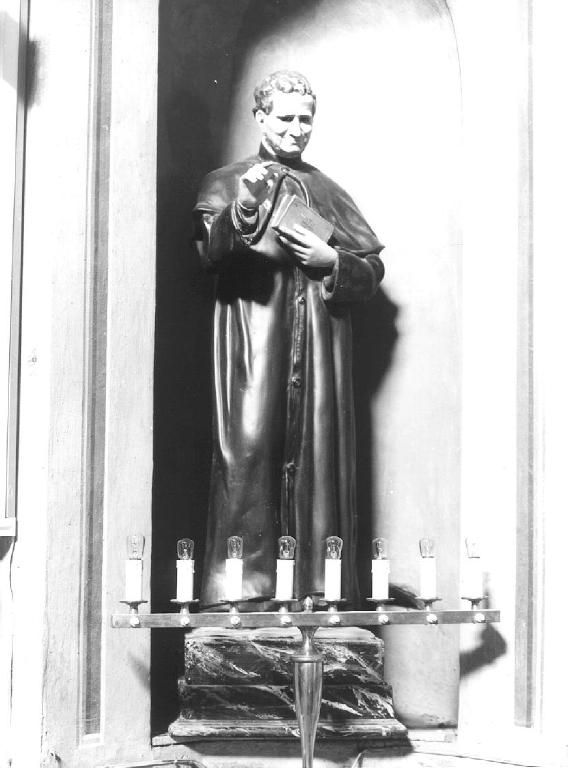 San Giovanni Bosco (statua, opera isolata) - ambito ligure (metà sec. XX)