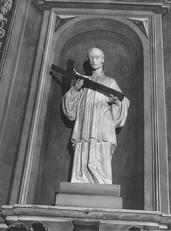 San Luigi Gonzaga (statua, opera isolata) - ambito ligure (metà sec. XX)