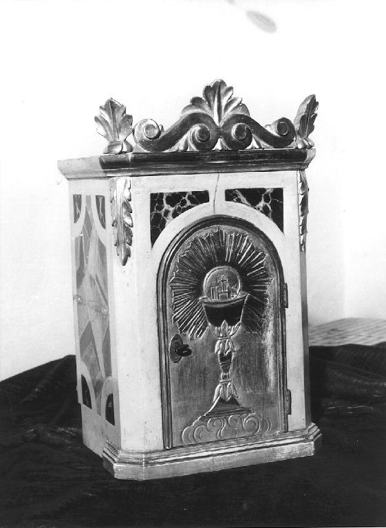 tabernacolo portatile, opera isolata - PRODUZIONE GENOVESE (prima metà sec. XIX)