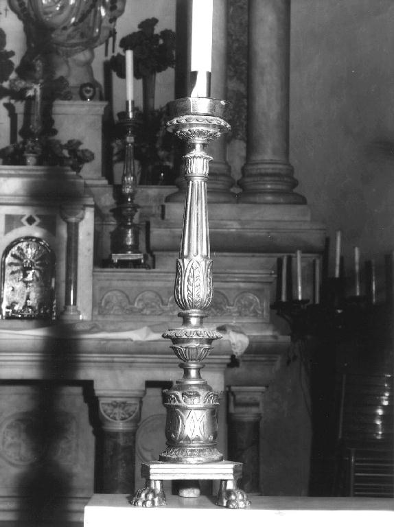 candeliere, serie - ambito ligure (fine/inizio secc. XVIII/ XIX)