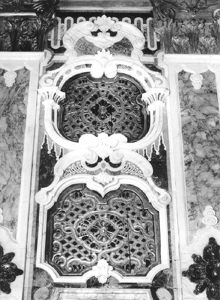 decorazione plastica, complesso decorativo di Schiaffino Francesco Maria (terzo quarto sec. XVIII)