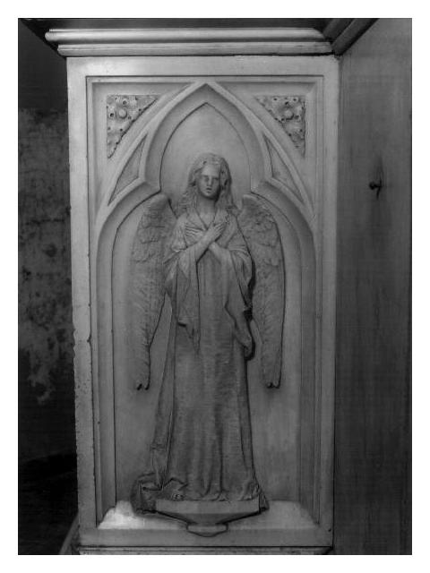 ANGELO (rilievo, elemento d'insieme) - ambito ligure (ultimo quarto sec. XIX)