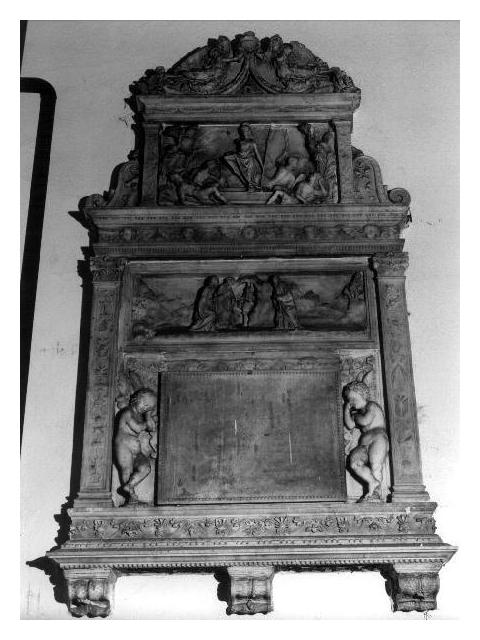 resurrezione di Cristo (monumento funebre, elemento d'insieme) di Gagini Pace (inizio sec. XVI)