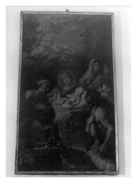 adorazione dei pastori (dipinto, opera isolata) di Badaracco Giovanni Raffaele (attribuito) (ultimo quarto sec. XVII)