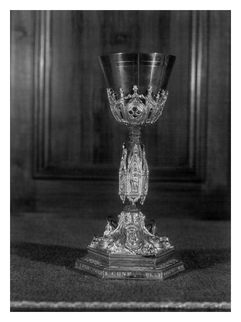 Santi (calice, opera isolata) - bottega ligure (primo quarto sec. XX)