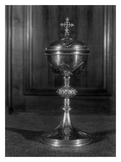 simboli eucaristici (pisside, opera isolata) - produzione napoletana (inizio sec. XX)