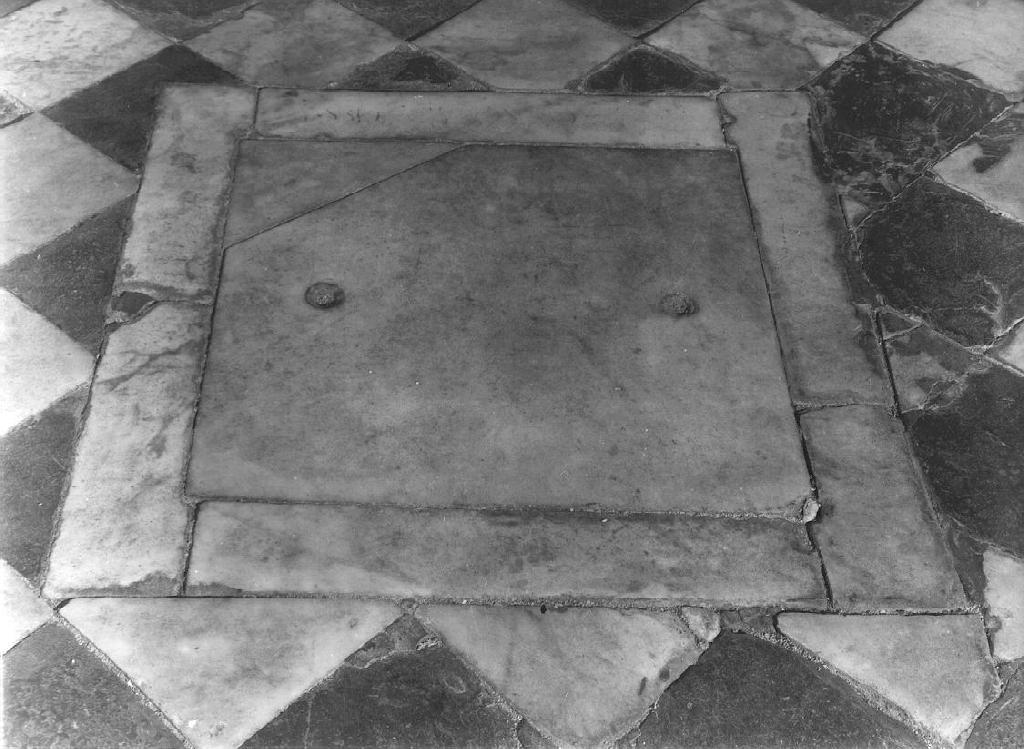 lapide, opera isolata - ambito ligure (metà sec. XVII)