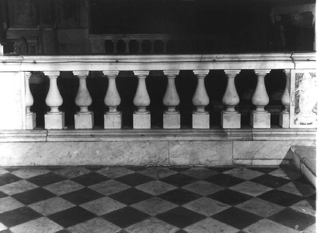 balaustrata, serie - ambito ligure (secondo quarto sec. XVII)