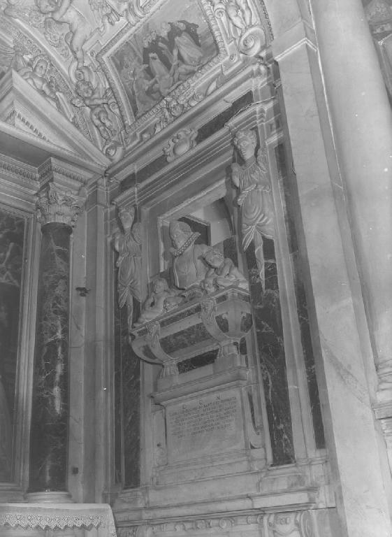 monumento funebre, opera isolata di Casella Giovanni Battista (attribuito) (inizio sec. XVII)