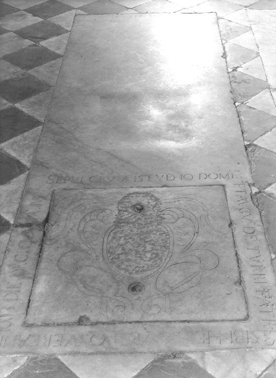 lastra tombale, opera isolata - ambito ligure (terzo quarto sec. XVII)