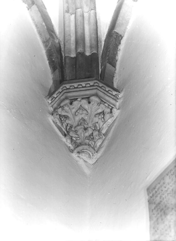 decorazione plastico-architettonica - ambito ligure (metà sec. XV)